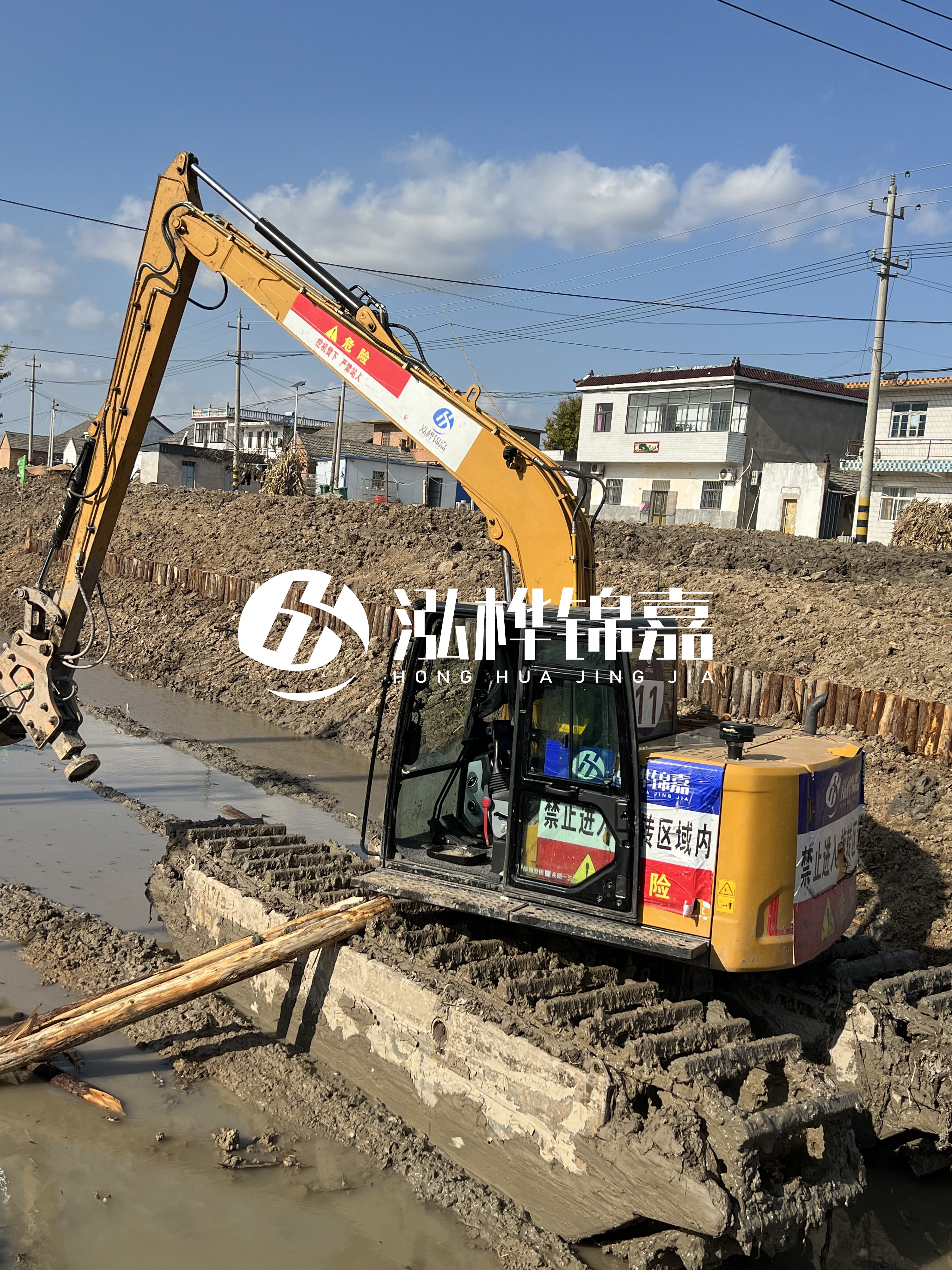 安陽挖機(jī)打木樁專業(yè)施工-河道打木樁的價格受哪些因素影響？